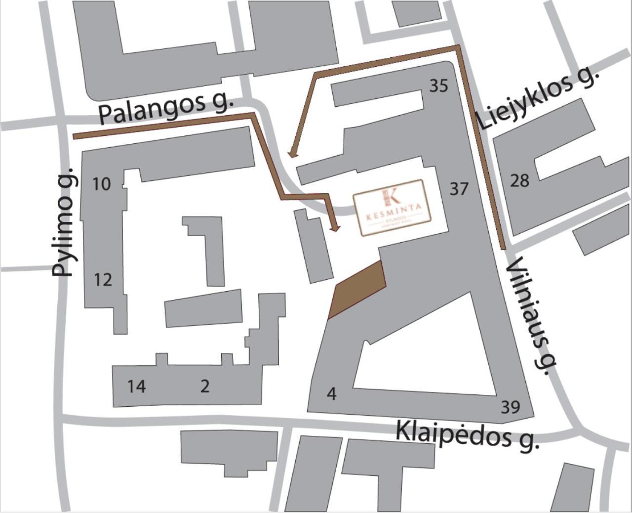 Kesminta Apartments Vilna Exterior foto